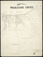 Index map of Whakatane County. Sheet 2
