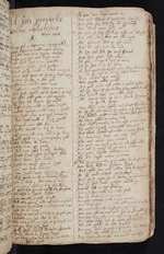 490-509 'Old Scots Proverbs... summa 1575' from Commonplace book