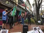 Digital photographs relating to Wellington Iranian community protest