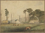 [Smith, William Mein] 1799-1869 :Worksop Farm ; Dixon's ; Walter Tiller's grandfather's home, Worksop Road, Masterton, New Zealand. [ca 1863]