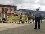 Meat Producers Conference Protest Wellington March 2007 23.JPG
