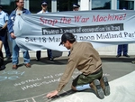 Iraqi War Protest Wellington April 73.JPG