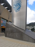 Meat Producers Conference Protest Wellington March 2007 71.JPG
