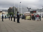 Meat Producers Conference Protest Wellington March 2007 22.JPG