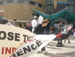 Meat Producers Conference Protest Wellington March 2007 13.JPG