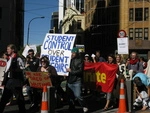 Student Fee Protest Wellington 10 April 2008 (8).JPG
