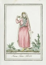 Femme Tatar Tobolsk' in v.3 of Encyclopédie des voyages