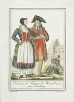 Homme et Femme de Housberg, pres Strasbourg' in v.1 of Encyclopédie des voyages
