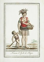 Femme de l'Isle de Paque' in v.5 of Encyclopédie des voyages