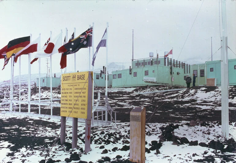 Image: Front of Scott Base