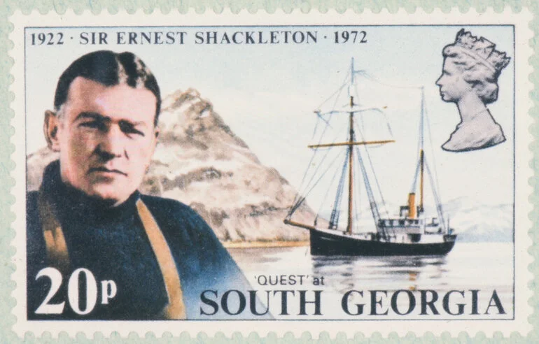 Image: British Antarctic Territory Stamp 20p 1972