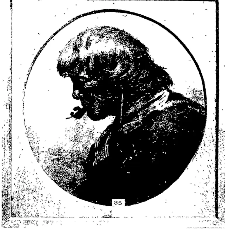 Image: MEDITATION," BY MS C. F. GOLDIE. (Otago Witness, 23 November 1904)