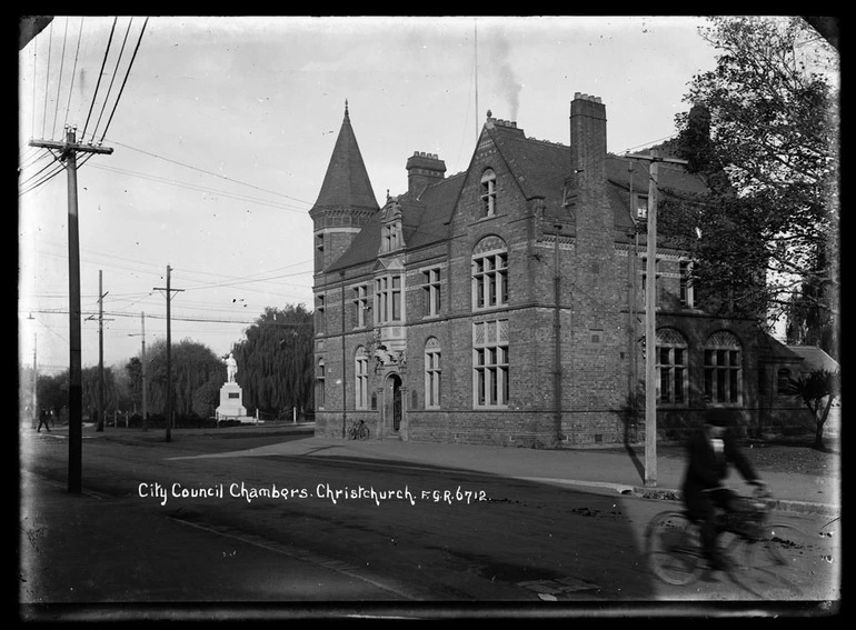Image: City Council Chamber Christchurch FGR 6712