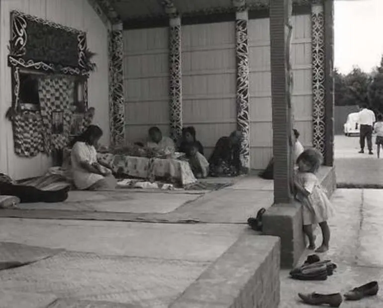 Image: Turangawaewae Marae, Ngaruawahia, 1964
