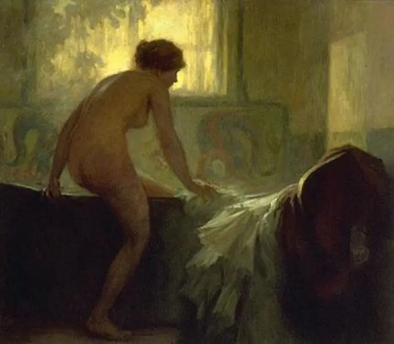 Image: La Femme au bain [Woman in the Tub]