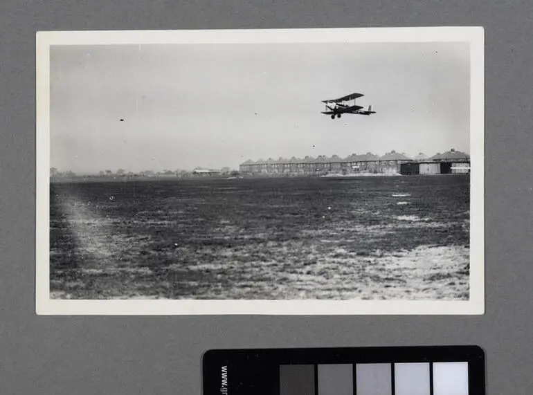 Image: Jean Batten taking off for1933 Flight Stag Lane