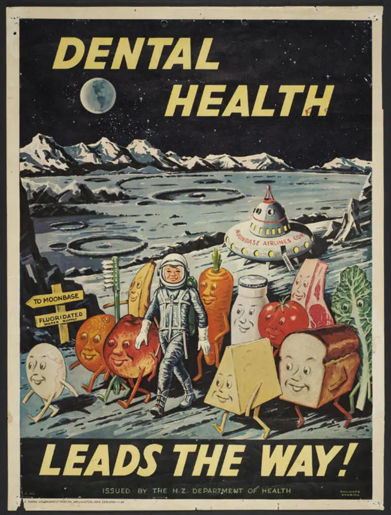 Image: Dental Health Leads the Way [poster]