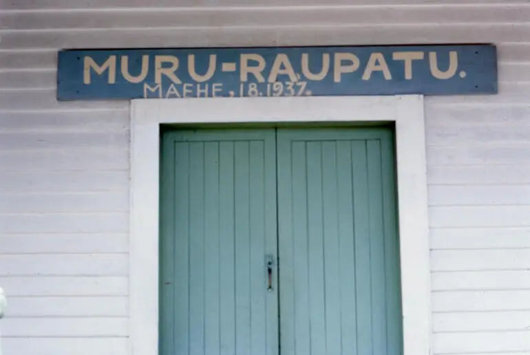 Image: Muru Raupatu marae, Bell Block