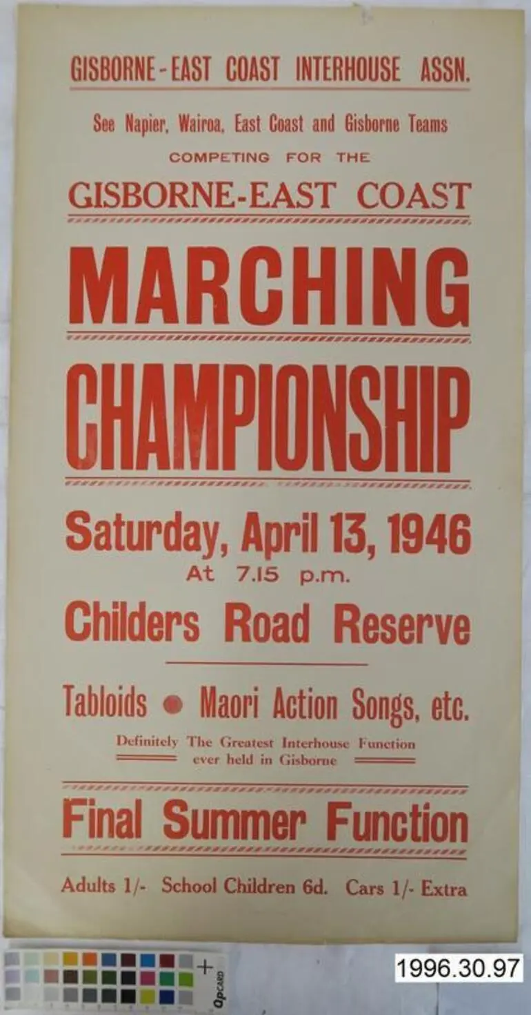 Image: Marching Championship