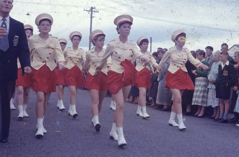 Image: Floral Parade - Marching Girls