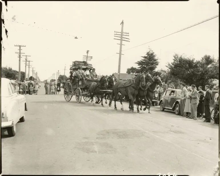Image: Transport parade, as part of Palmerston North 75th Jubilee celebrations