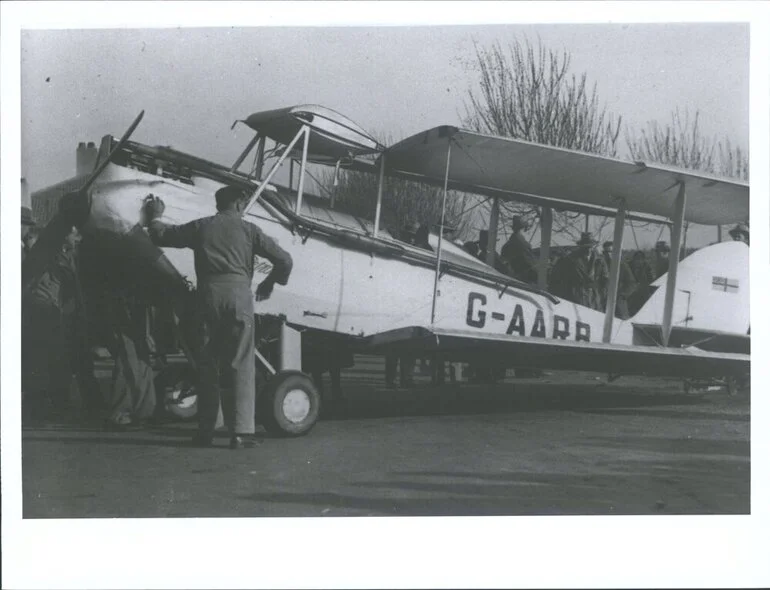 Image: Jean Batten's plane