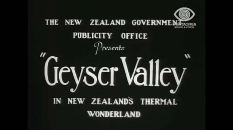 Image: GEYSER VALLEY : IN NEW ZEALAND'S THERMAL WONDERLAND