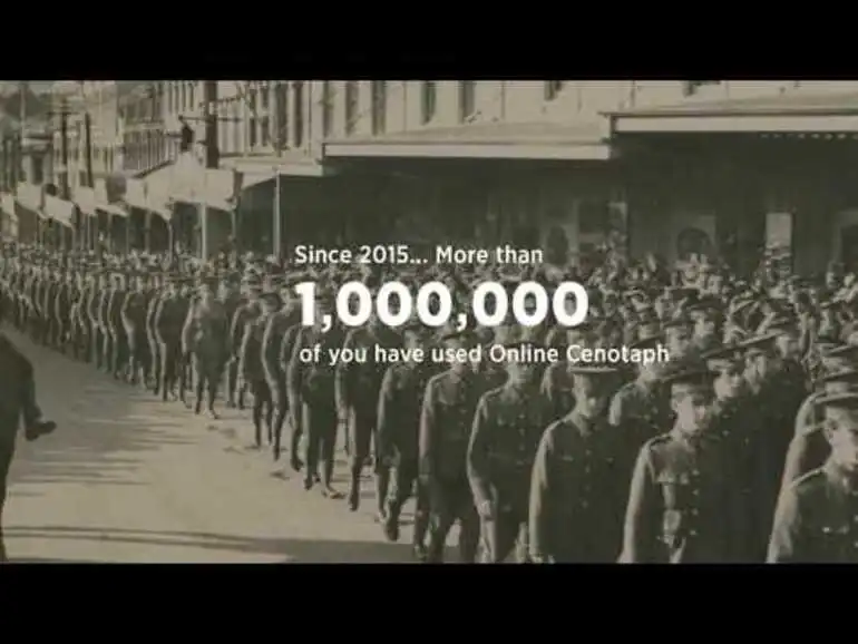 Image: Online Cenotaph Infographic - Auckland Museum