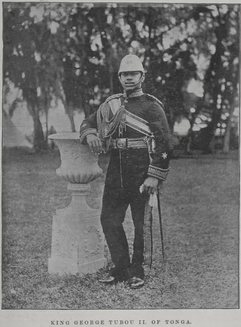 Image: King George Tubou II of Tonga