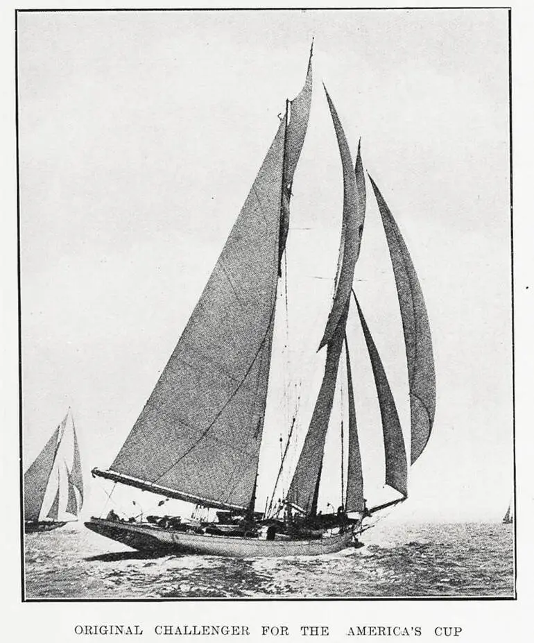 Image: Original Challenger For The America's Cup