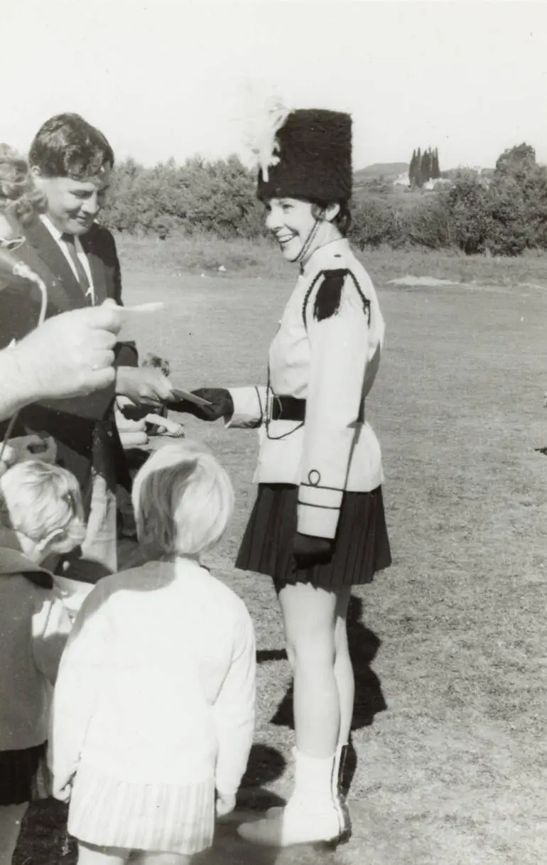Image: Marching girl's medal, Huntly, 1969