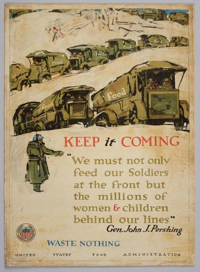 Image: Poster, 'Keep it Coming'