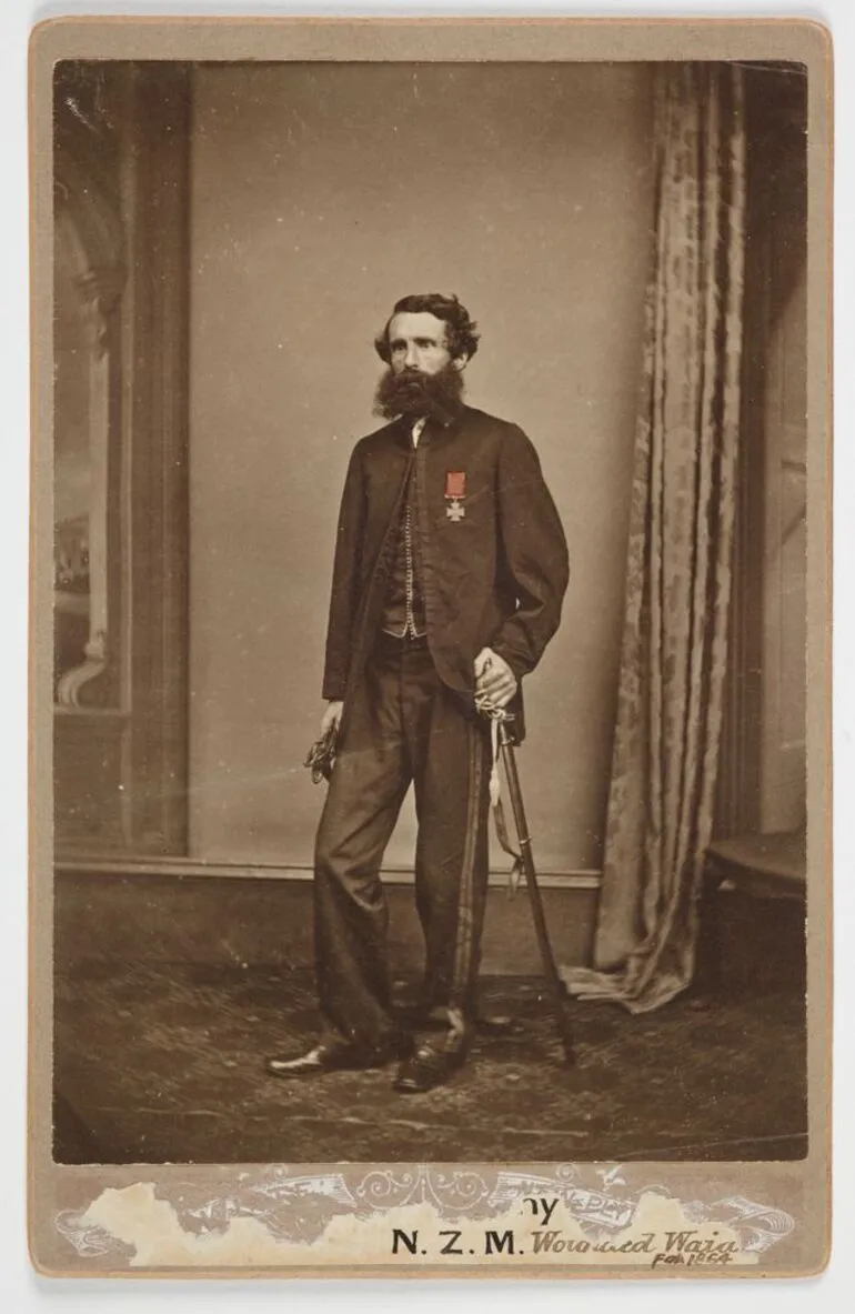 Image: Major C. Heaphy, V.C. about 1870