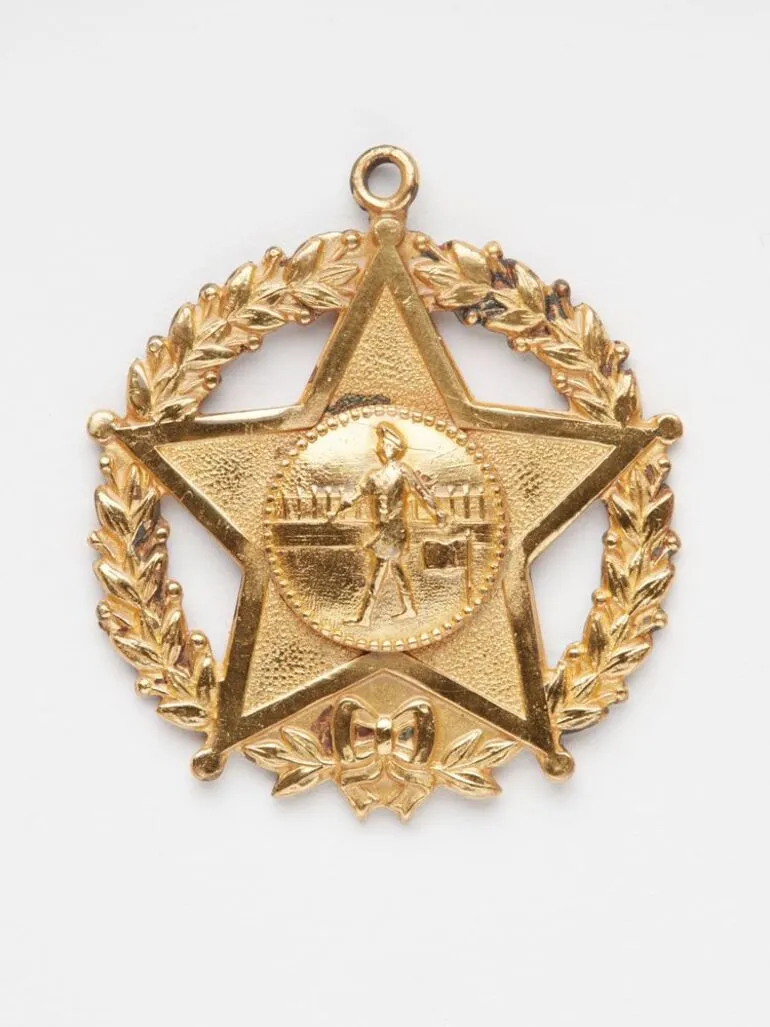 Image: New Zealand Marching Association medal