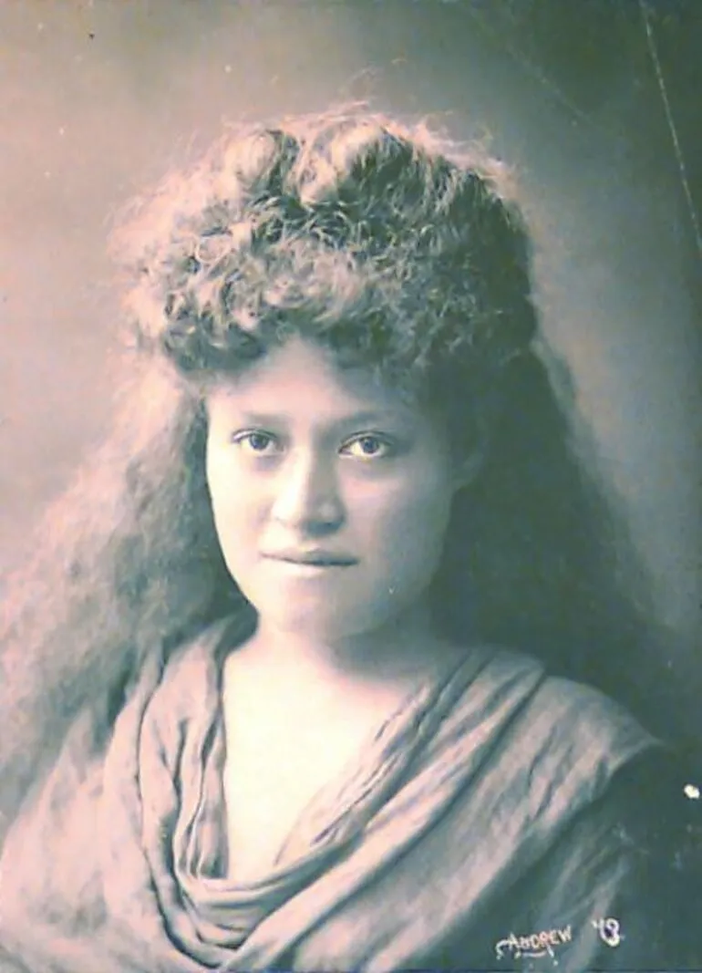 Image: Samoan Woman with Long Hair