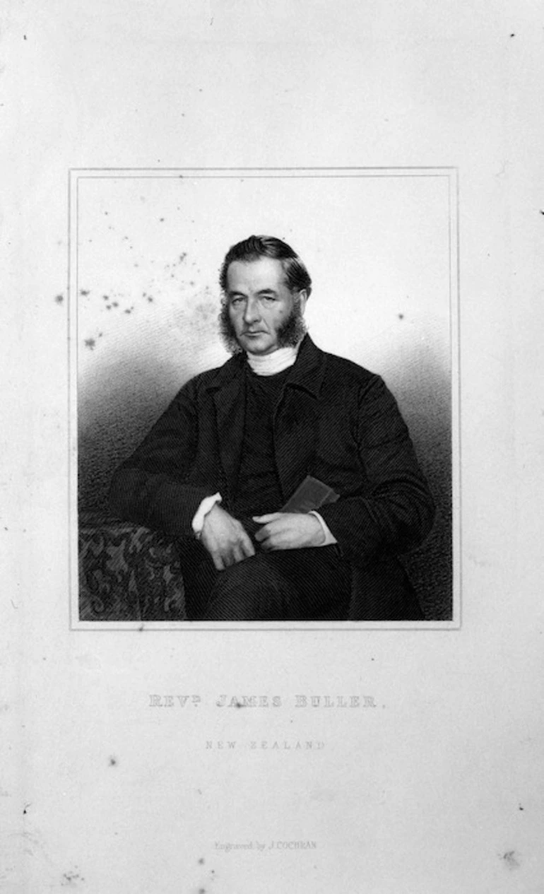 Image: Cochran, John, fl. 1821-1867 :Revd. James Buller, New Zealand. [ca 1850]