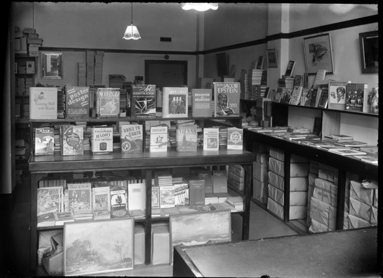 Image: Business premises of Oswald-Sealy Ltd, [booksellers?]