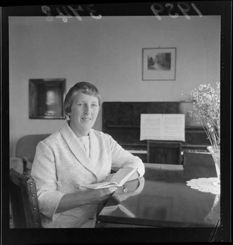 Image: Reverend Phyllis M Guthandt, MA, the first woman Methodist Minister in New Zealand
