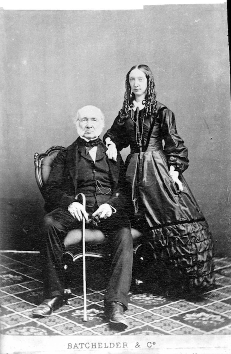 Image: John Alexander Gilfillan and (daughter?), Melbourne, Australia