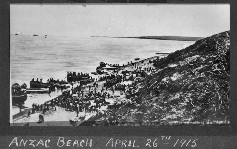 Image: Anzac Beach, Gallipoli