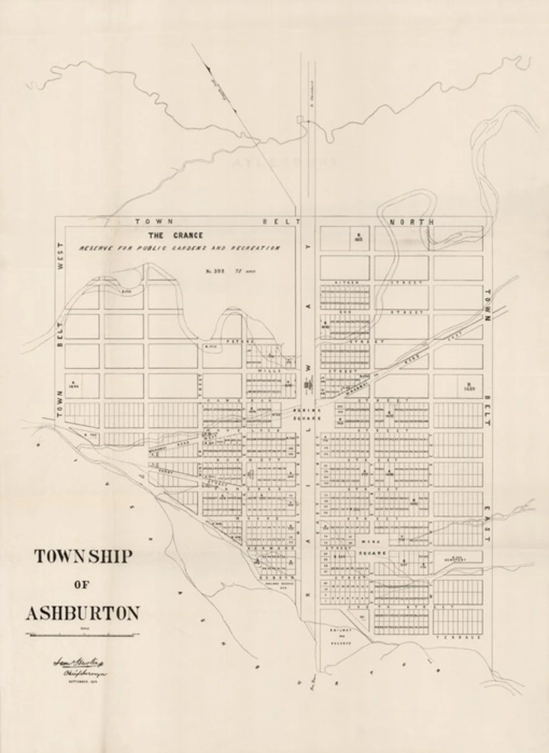 Image: Township of Ashburton / Chief Surveyor Sam Hewlings.