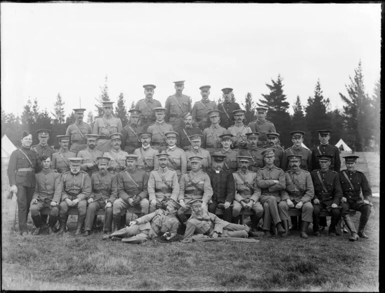 Image: World War I camp, Expeditionary Forces, Christchurch