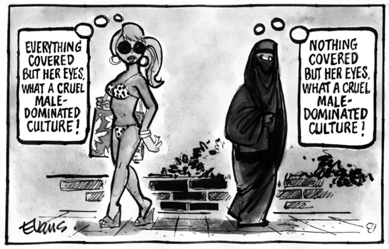 Image: [Burkas and bikinis] 6 January 2011