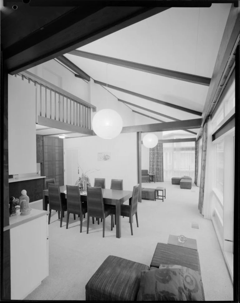 Image: Dining room of Wong house