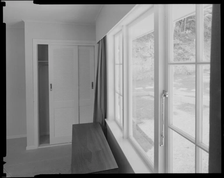 Image: House interior, bedroon window
