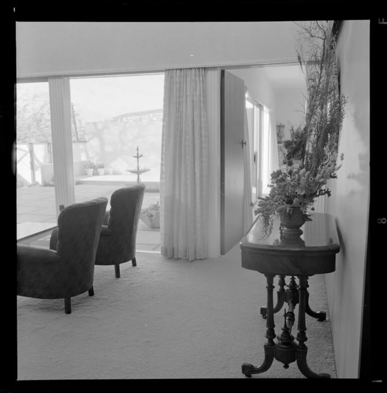 Image: Living room interior, Day house, Wellington