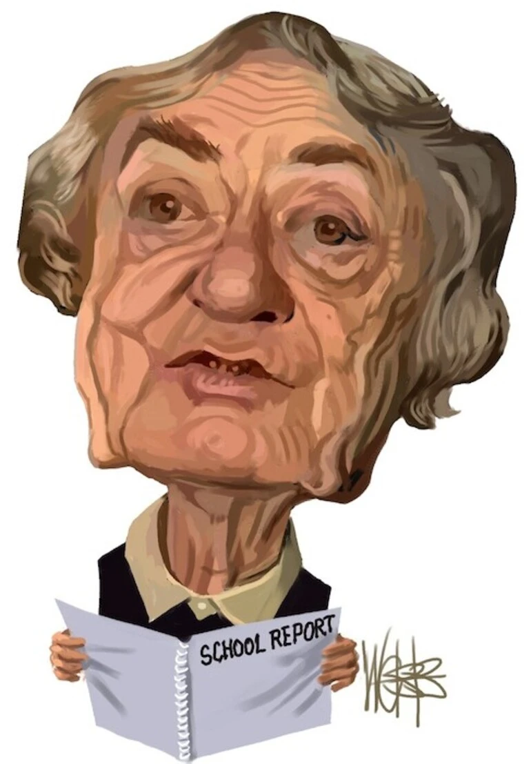 Image: Webb, Murray, 1947- :Dame Augusta Wallace. [ca 22 August 2004]