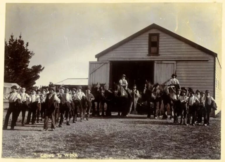 Image: Burnham Industrial School, about 1874