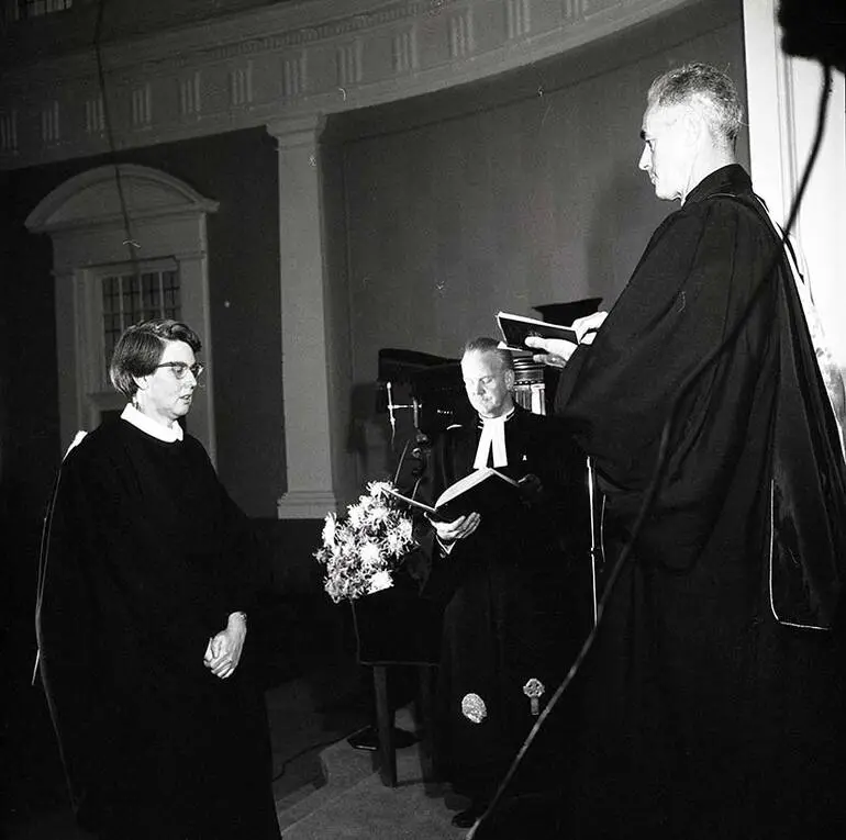 Image: First woman Presbyterian minister