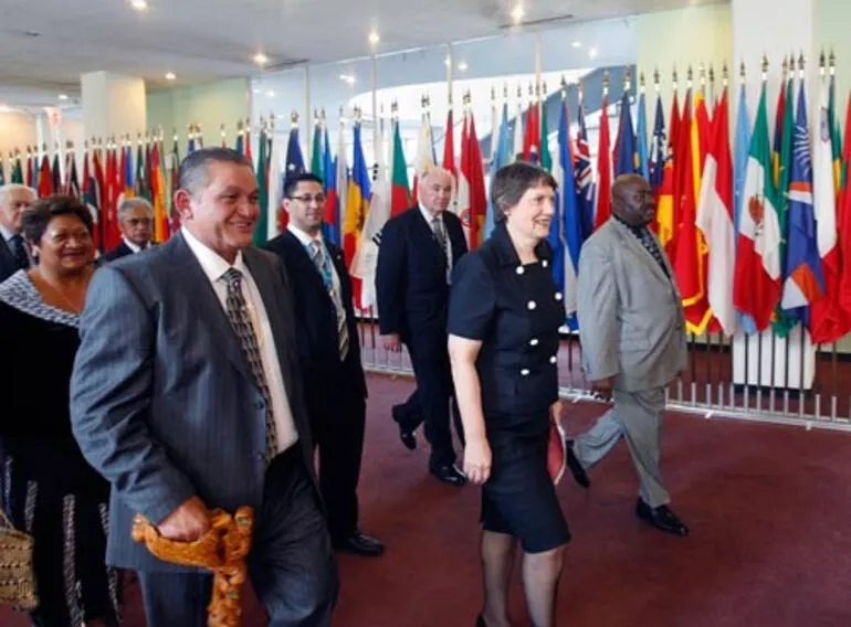 Image: Helen Clark at the UN, 2009